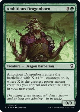 Image for Ambitious Dragonborn (213) [Commander Legends: Battle for Baldur's Gate] - Magic: The Gathering