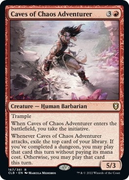 Image for Caves of Chaos Adventurer (167) [Commander Legends: Battle for Baldur's Gate] - Magic: The Gathering