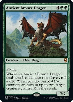 Image for Ancient Bronze Dragon (214) [Commander Legends: Battle for Baldur's Gate] - Magic: The Gathering