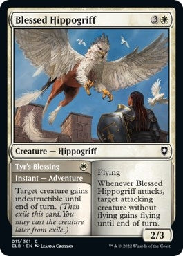 Image for Blessed Hippogriff (11) [Commander Legends: Battle for Baldur's Gate] - Magic: The Gathering