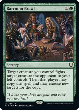 Image for Barroom Brawl (217) [Commander Legends: Battle for Baldur's Gate] - Magic: The Gathering
