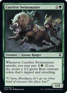 Image for Carefree Swinemaster (219) [Commander Legends: Battle for Baldur's Gate] - Magic: The Gathering