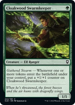 Image for Cloakwood Swarmkeeper (222) [Commander Legends: Battle for Baldur's Gate] - Magic: The Gathering