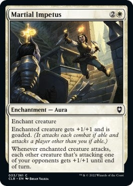 Image for Martial Impetus (33) [Commander Legends: Battle for Baldur's Gate] - Magic: The Gathering