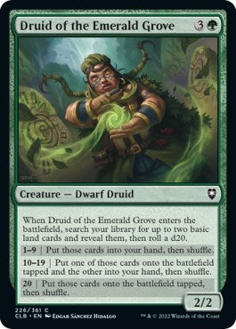 Image for Druid of the Emerald Grove (226) [Commander Legends: Battle for Baldur's Gate] - Magic: The Gathering