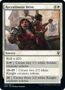 Image for Recruitment Drive (38) [Commander Legends: Battle for Baldur's Gate] - Magic: The Gathering