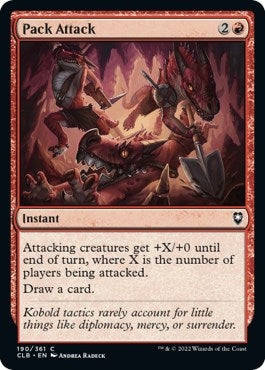 Image for Pack Attack (190) [Commander Legends: Battle for Baldur's Gate] - Magic: The Gathering