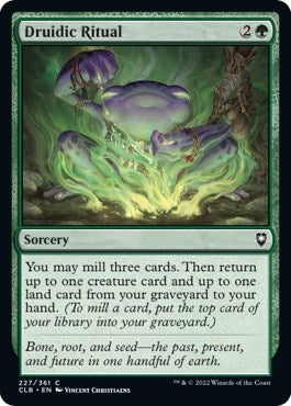 Image for Druidic Ritual (227) [Commander Legends: Battle for Baldur's Gate] - Magic: The Gathering