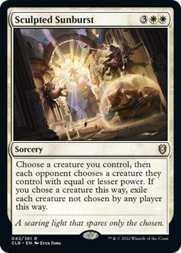 Image for Sculpted Sunburst (42) [Commander Legends: Battle for Baldur's Gate] - Magic: The Gathering