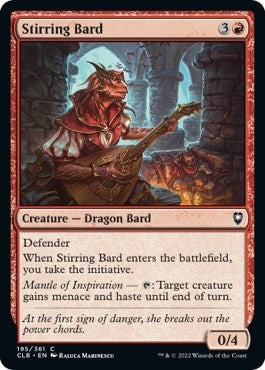Image for Stirring Bard (195) [Commander Legends: Battle for Baldur's Gate] - Magic: The Gathering