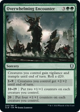 Image for Overwhelming Encounter (245) [Commander Legends: Battle for Baldur's Gate] - Magic: The Gathering