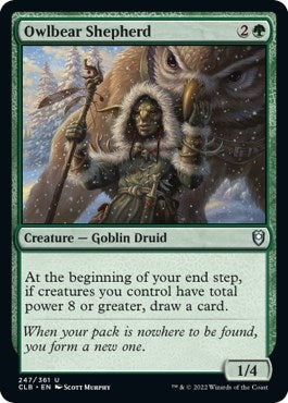 Image for Owlbear Shepherd (247) [Commander Legends: Battle for Baldur's Gate] - Magic: The Gathering
