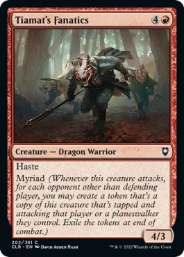 Image for Tiamat's Fanatics (202) [Commander Legends: Battle for Baldur's Gate] - Magic: The Gathering