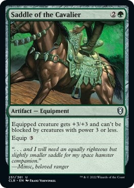 Image for Saddle of the Cavalier (251) [Commander Legends: Battle for Baldur's Gate] - Magic: The Gathering