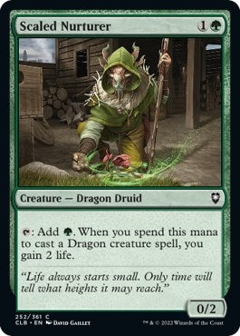 Image for Scaled Nurturer (252) [Commander Legends: Battle for Baldur's Gate] - Magic: The Gathering