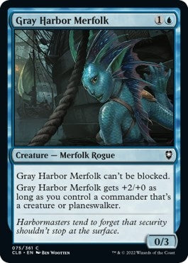 Image for Gray Harbor Merfolk (75) [Commander Legends: Battle for Baldur's Gate] - Magic: The Gathering
