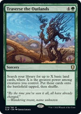 Image for Traverse the Outlands (258) [Commander Legends: Battle for Baldur's Gate] - Magic: The Gathering