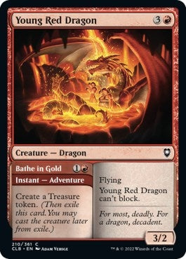 Image for Young Red Dragon (210) [Commander Legends: Battle for Baldur's Gate] - Magic: The Gathering
