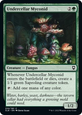 Image for Undercellar Myconid (259) [Commander Legends: Battle for Baldur's Gate] - Magic: The Gathering