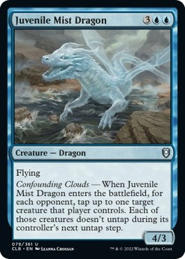 Image for Juvenile Mist Dragon (79) [Commander Legends: Battle for Baldur's Gate] - Magic: The Gathering