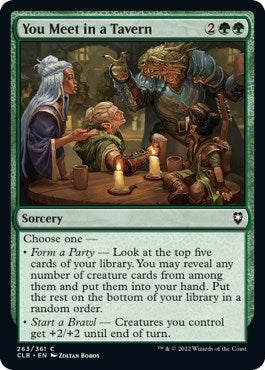 Image for You Meet in a Tavern (263) [Commander Legends: Battle for Baldur's Gate] - Magic: The Gathering