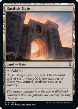 Image for Basilisk Gate (346) [Commander Legends: Battle for Baldur's Gate] - Magic: The Gathering