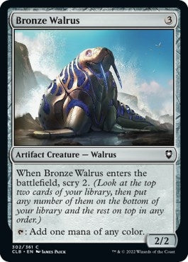 Image for Bronze Walrus (302) [Commander Legends: Battle for Baldur's Gate] - Magic: The Gathering