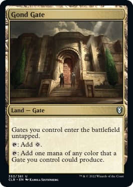 Image for Gond Gate (353) [Commander Legends: Battle for Baldur's Gate] - Magic: The Gathering
