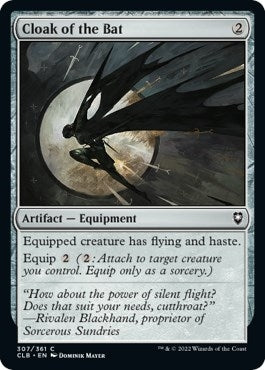 Image for Cloak of the Bat (307) [Commander Legends: Battle for Baldur's Gate] - Magic: The Gathering