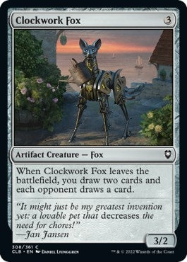 Image for Clockwork Fox (308) [Commander Legends: Battle for Baldur's Gate] - Magic: The Gathering