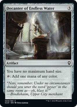 Decanter of Endless Water (309) [Commander Legends: Battle for Baldur's Gate]