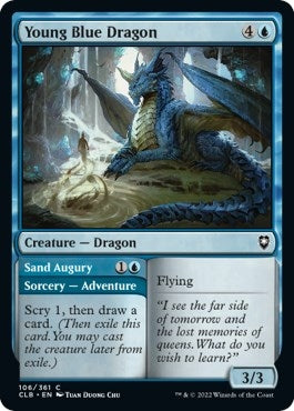 Image for Young Blue Dragon (106) [Commander Legends: Battle for Baldur's Gate] - Magic: The Gathering