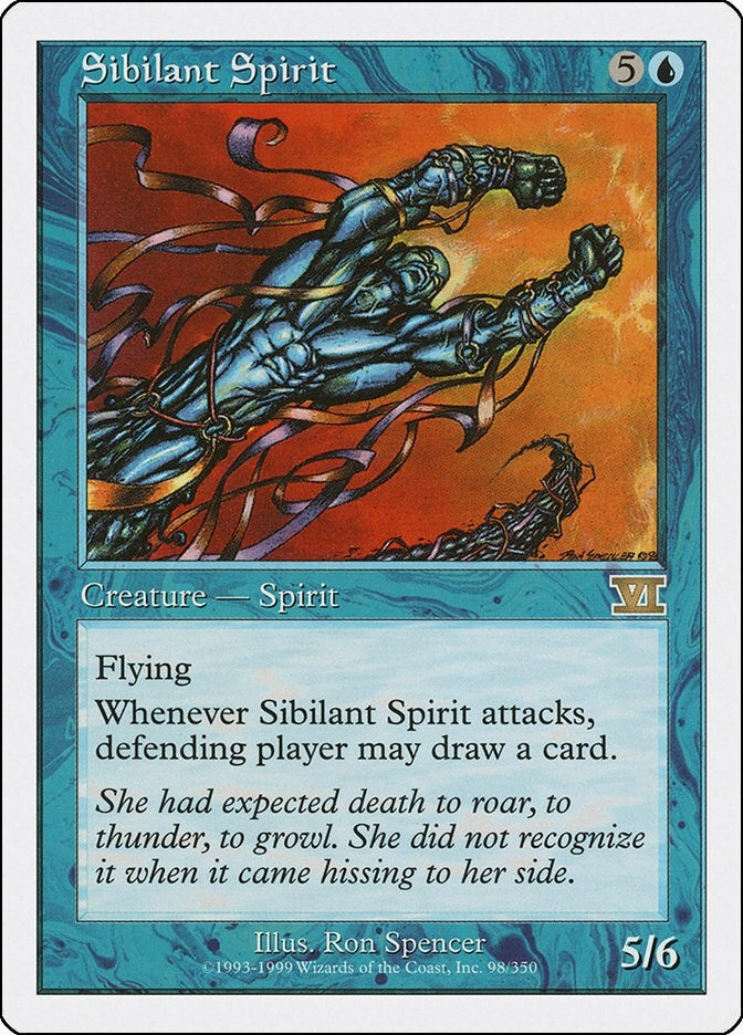 Image for Sibilant Spirit (98) [Classic Sixth Edition] - Magic: The Gathering