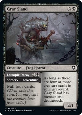 Image for Gray Slaad (129) [Commander Legends: Battle for Baldur's Gate] - Magic: The Gathering