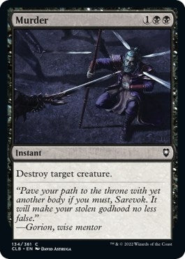 Image for Murder (134) [Commander Legends: Battle for Baldur's Gate] - Magic: The Gathering