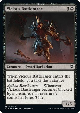 Image for Vicious Battlerager (155) [Commander Legends: Battle for Baldur's Gate] - Magic: The Gathering
