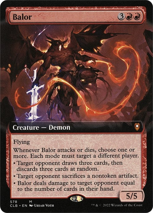 Image for Balor (Extended Art) (578) [Commander Legends: Battle for Baldur's Gate] - Magic: The Gathering
