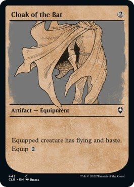 Image for Cloak of the Bat (Showcase) (443) [Commander Legends: Battle for Baldur's Gate] - Magic: The Gathering