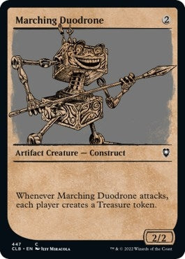 Image for Marching Duodrone (Showcase) (447) [Commander Legends: Battle for Baldur's Gate] - Magic: The Gathering