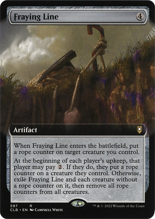 Image for Fraying Line (Extended Art) (597) [Commander Legends: Battle for Baldur's Gate] - Magic: The Gathering
