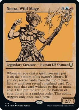 Image for Neera, Wild Mage (Showcase) (434) [Commander Legends: Battle for Baldur's Gate] - Magic: The Gathering