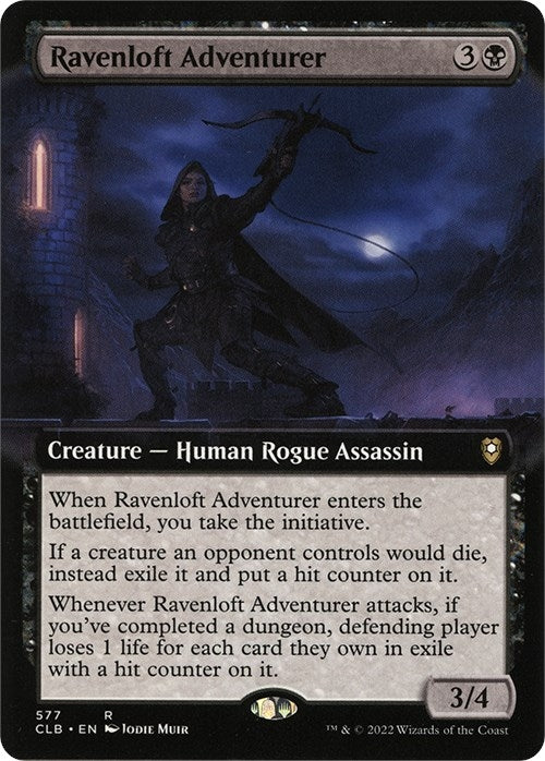 Image for Ravenloft Adventurer (Extended Art) (577) [Commander Legends: Battle for Baldur's Gate] - Magic: The Gathering