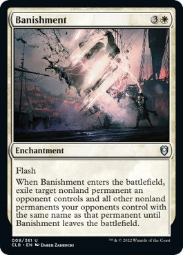 Image for Banishment (8) [Commander Legends: Battle for Baldur's Gate] - Magic: The Gathering
