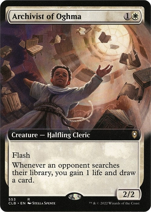 Image for Archivist of Oghma (Extended Art) (553) [Commander Legends: Battle for Baldur's Gate] - Magic: The Gathering