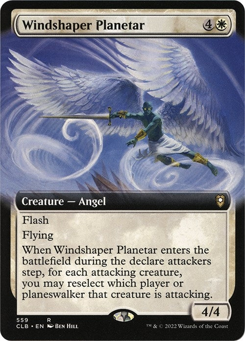 Image for Windshaper Planetar (Extended Art) (559) [Commander Legends: Battle for Baldur's Gate] - Magic: The Gathering