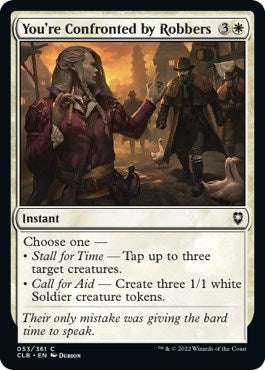 Image for You're Confronted by Robbers (53) [Commander Legends: Battle for Baldur's Gate] - Magic: The Gathering