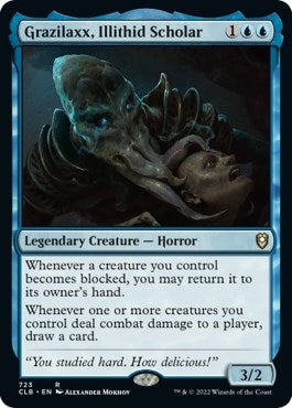 Image for Grazilaxx, Illithid Scholar (723) [Commander Legends: Battle for Baldur's Gate] - Magic: The Gathering