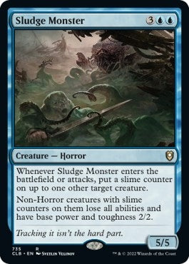 Image for Sludge Monster (735) [Commander Legends: Battle for Baldur's Gate] - Magic: The Gathering