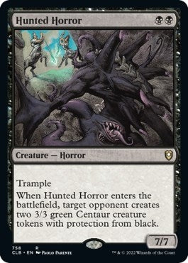 Image for Hunted Horror (758) [Commander Legends: Battle for Baldur's Gate] - Magic: The Gathering