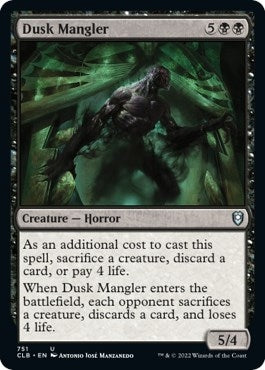 Image for Dusk Mangler (751) [Commander Legends: Battle for Baldur's Gate] - Magic: The Gathering